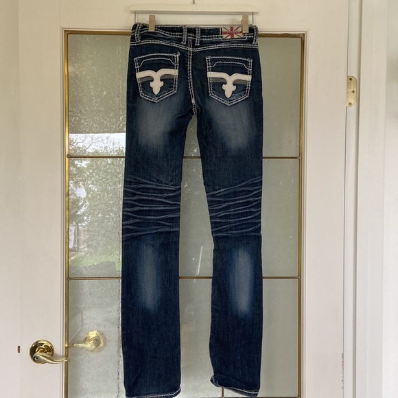 Machine destroyed jeans - Picture 3 of 4